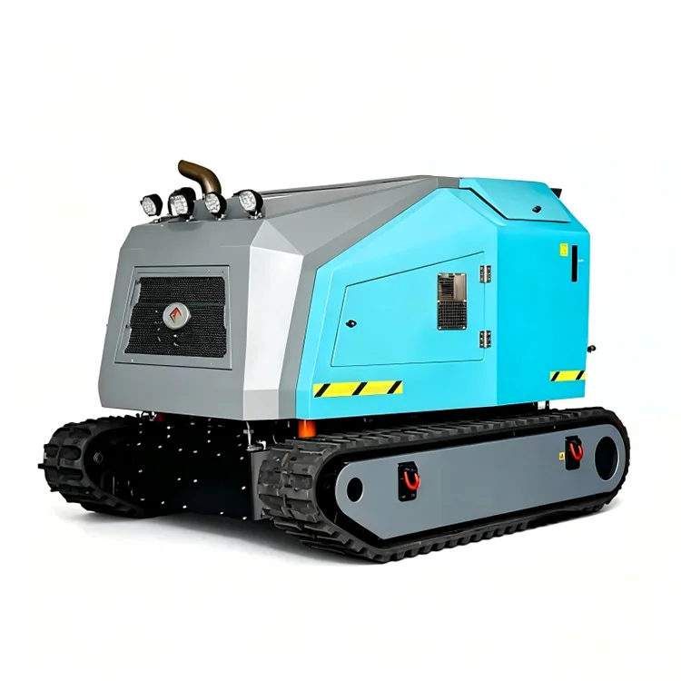 Kāpurķēžu drenāžas robots